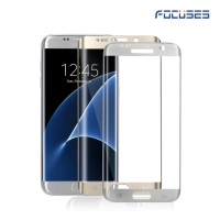 Focuses- Premium 3D Full Coverage Tempered Glass Screen Protector for Galaxy S7 edge
