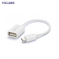 FOCUSES Micro USB 2.0 OTG Cable, Male Micro USB to Female USB for Samusung S6 Edge S4 S3 Android or Windows Smart Phones Tablets with OTG Function