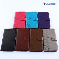Focuses Fashionable PU Leather Texture Wallet Case for iPhone&Samsung series