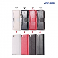 Focuses Lichi-Vein - Premium PU Leather Wallet Case for iPhone 5 series