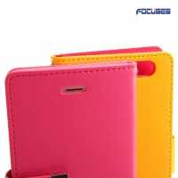 Original MERCURY Rich Diary Wallet Case for iPhone5C