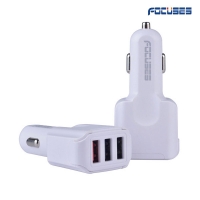 Focuses- Premium QC3.0 3 USB Ports Car Charger