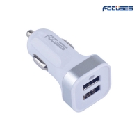Focuses- Premium 5V/2.1A Quick Dual USB Car Charger
