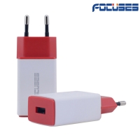 Focuses- Premium Large Current 5V/2.1A (EU/US Plug) Single USB Wall Charger