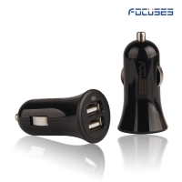 Focuses- Premium DC 5V/2.1A Dual USB Car Charger