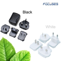 FOCUSES 5V 2A(10W) Universal All in One International Outlet Travel Adapter with USB Charger for US, UK, Europe and Australia