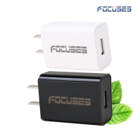 FOCUSES AC100-240V 50-60Hz, DC Output 5V 2A(10W) Universal USB Wall Travel Charger
