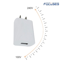 Focuses- Premium 5V/2.1A(EU/US Plug) Single USB Wall Charger