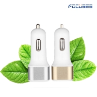 Focuses- DC 5V/2.1A Dual USB Car Charger