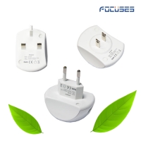 Focuses- Premium 5V/2.0A (US/EU/UK)Dual USB Smart Wall Charger