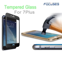 Focuses-3D Curved Full Coverage Screen Tempered Glass Protector for iPhone 7 Plus
