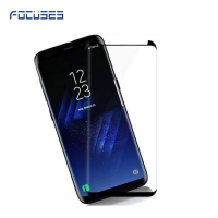 Focuses- Premium Note8 Case Friendly 3D Full Covered Tempered Glass Screen Protector